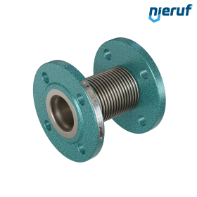 Kompensator DN50 typ KP03 kołnierze ze stali i manszeta ze stali nierdzewnej