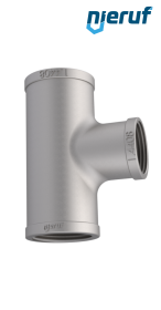 Trójnik T zredukowany 1 1/2" x 3/4" cala Stal nierdzewna Kąt 90° GW