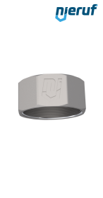 Nakrętka zaślepiająca DN8 - 1/4" cala stal nierdzewna 316 GW Nakrętka zaślepiająca DN8 - 1/4" cala stal nierdzewna 316 GW