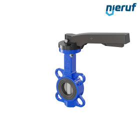 Przepustnica DN 32 PN16 AK05 NBR dźwignia zatrzaskowa Przepustnica DN 32 PN16 AK05 NBR dźwignia zatrzaskowa