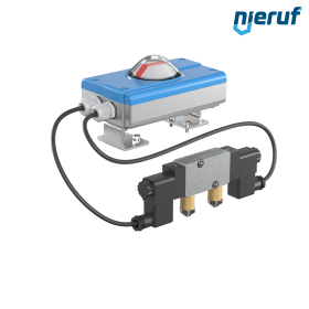 Pozycjoner PS01 do napędów pneumatycznych dwustronnego działania objętość powietrza od 5 l Pozycjoner PS01 do napędów pneumatycznych dwustronnego działania objętość powietrza od 5 l