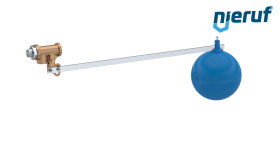 Zawór pływakowy 1" cal Brąz EPDM SW03 pływak: z plastiku (HDPE) Zawór pływakowy 1" cal Brąz EPDM SW03 pływak: z plastiku (HDPE)