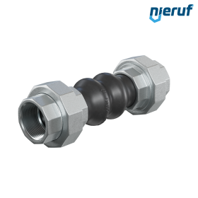 Kompensator G 1 1/4" cala typ KP02 stal ocynkowana EPDM