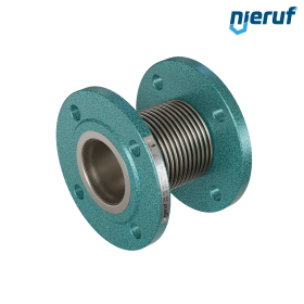 Kompensator DN65 typ KP03 kołnierze ze stali i manszeta ze stali nierdzewnej