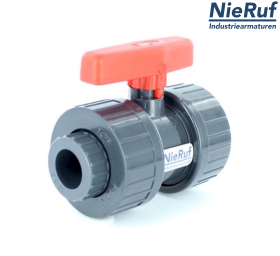 Zawór kulowy z PVC d 75 KK01 Hytrel/EPDM
