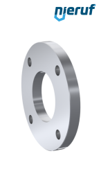 Gładki kołnierz DN32 PN10/16/25/40 EN1092-1 01 A 1.4541