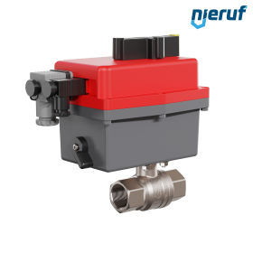 Mosiężny zawór kulowy DN20 - 3/4" cala elektryczny 100-240V EK01