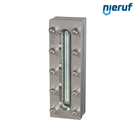 Wziernik do zbiornika L=220mm BS03 Stal nierdzewna 1.4571 Szkło borokrzemowe, refleksyjne 16bar