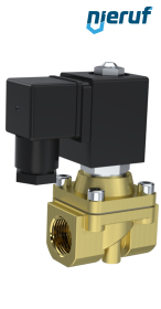 Zawór elektromagnetyczny G 3/8" cala mosiądz MV07 FKM 24V DC
