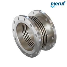 Kompensator DN250 typ KP05 kołnierz stały ze stali nierdzewnej i mieszek ze stali nierdzewnej