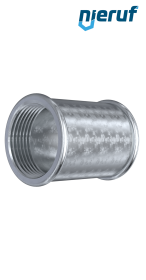 Złączka z żeliwa ciągliwego Mufa nr. 270, DN65 - 2 1/2" cala ocynkowane