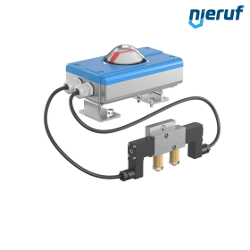 Pozycjoner PS01 do napędów pneumatycznych dwustronnego działania objętość powietrza do 5 l Pozycjoner PS01 do napędów pneumatycznych dwustronnego działania objętość powietrza do 5 l