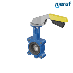 Przepustnica AK02 DN 50 PN10-PN16 DVGW-Gaz