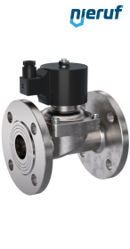 Próżniowy zawór elektromagnetyczny z kołnierzem DN50 stal nierdzewna FV01 NBR 230V 50Hz