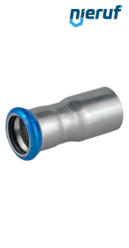 Redukcja Z złączka zaciskana DN32 - 35,0 mm x DN15 - 18,0 mm Stal nierdzewna