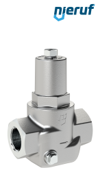 Reduktor ciśnienia pary 1" cal DM21 stal nierdzewna PTFE /EPDM / FEPM 4.0 - 10.0 bar