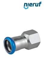 Mufa przejściowa DN65 - 76,1 mm  W Gwint wewnętrzny 2 1/2" cala Stal nierdzewna