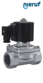 Zawór elektromagnetyczny G 3/4" cala stal nierdzewna EV06 FKM 24V DC