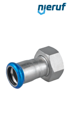 Przyłącze śrubowe W złączka zaciskana DN32 - 35,0 mm x 1 1/2" cala Stal nierdzewna Przyłącze śrubowe W złączka zaciskana DN32 - 35,0 mm x 1 1/2" cala Stal nierdzewna